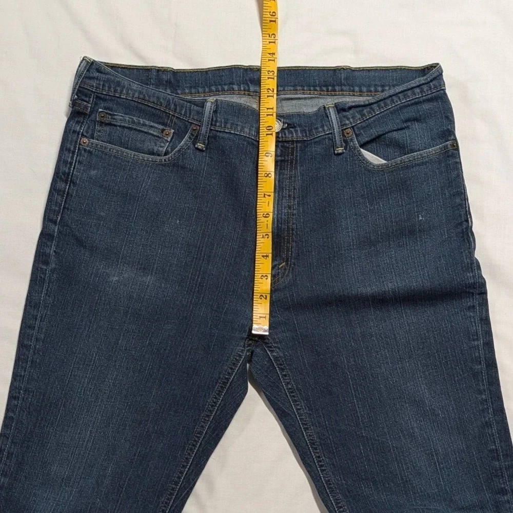 Levi's 511 Slim Fit Mens Jeans Dark Wash Denim Blue W38 L36